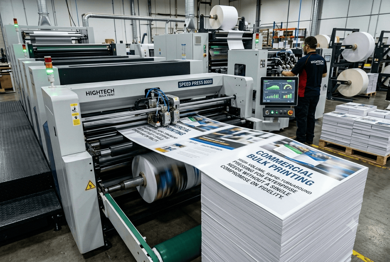 Commercial Bulk Printing Services at Omkar Prints